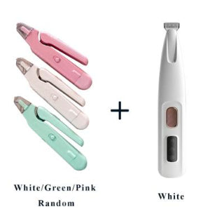 2 In 1 Pet Nail Clippers With Led Light Dog Cat Special Blood Line Pets Gym From House Set10