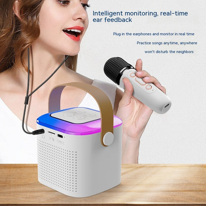 Microphone Karaoke Machine Bluetooth Speaker