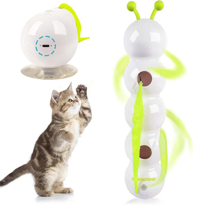 Teasing Cat Toy Automatic Pes Toy With Tail Motion Pets Gym From House