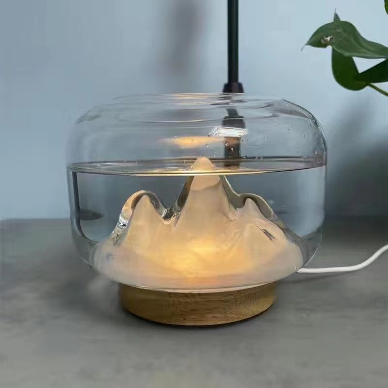 Night Light Bedroom Essential Oil Humidifier Diffuser House dealsniper-net