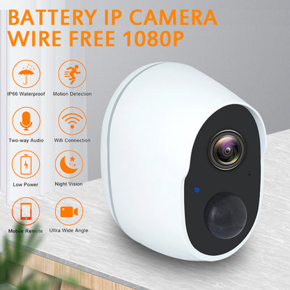 Wireless WiFi Low Power Battery Surveillance Camera House dealsniper-net