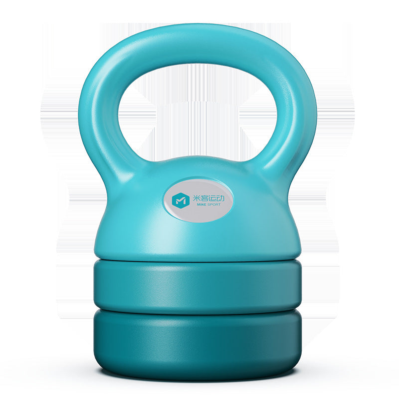 Adjustable Kettlebell Small Dumbbell Ladies Fitness Equipment Sports Gym From House Blue
