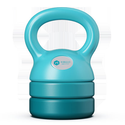 Adjustable Kettlebell Small Dumbbell Ladies Fitness Equipment Sports Gym From House Blue