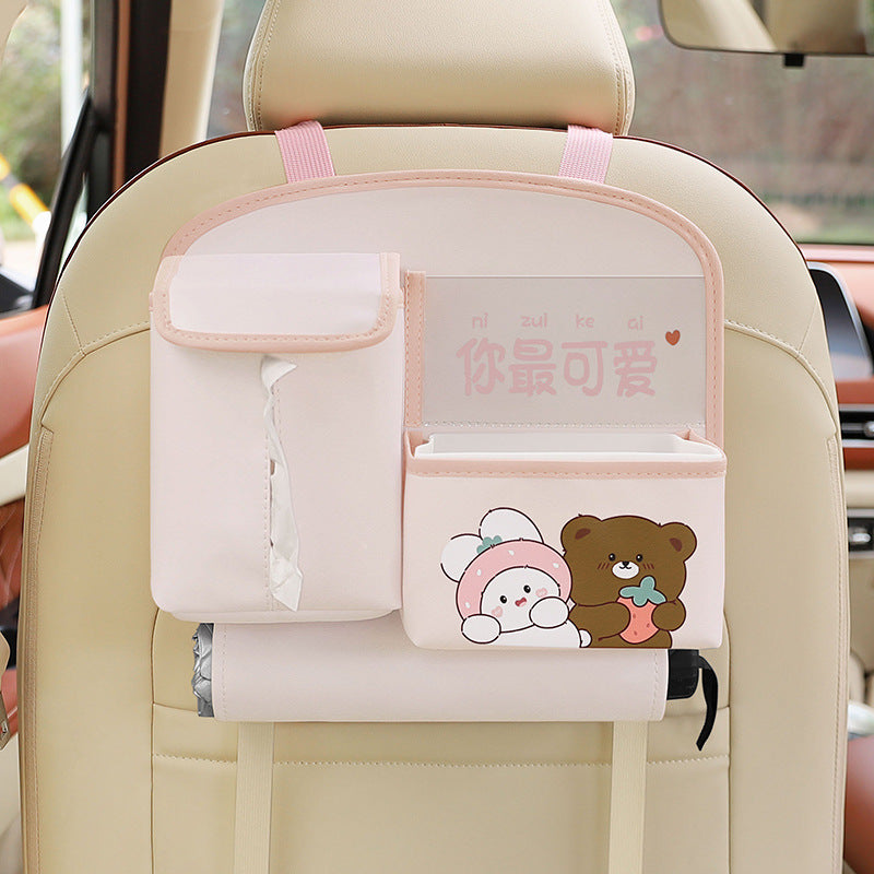 Multifunctional Car Storage Bag Cute Cartoon Vehicle dealsniper-net You Are The Most Lovely