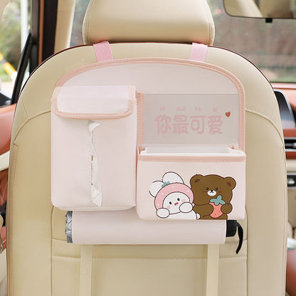 Multifunctional Car Storage Bag Cute Cartoon Vehicle dealsniper-net You Are The Most Lovely