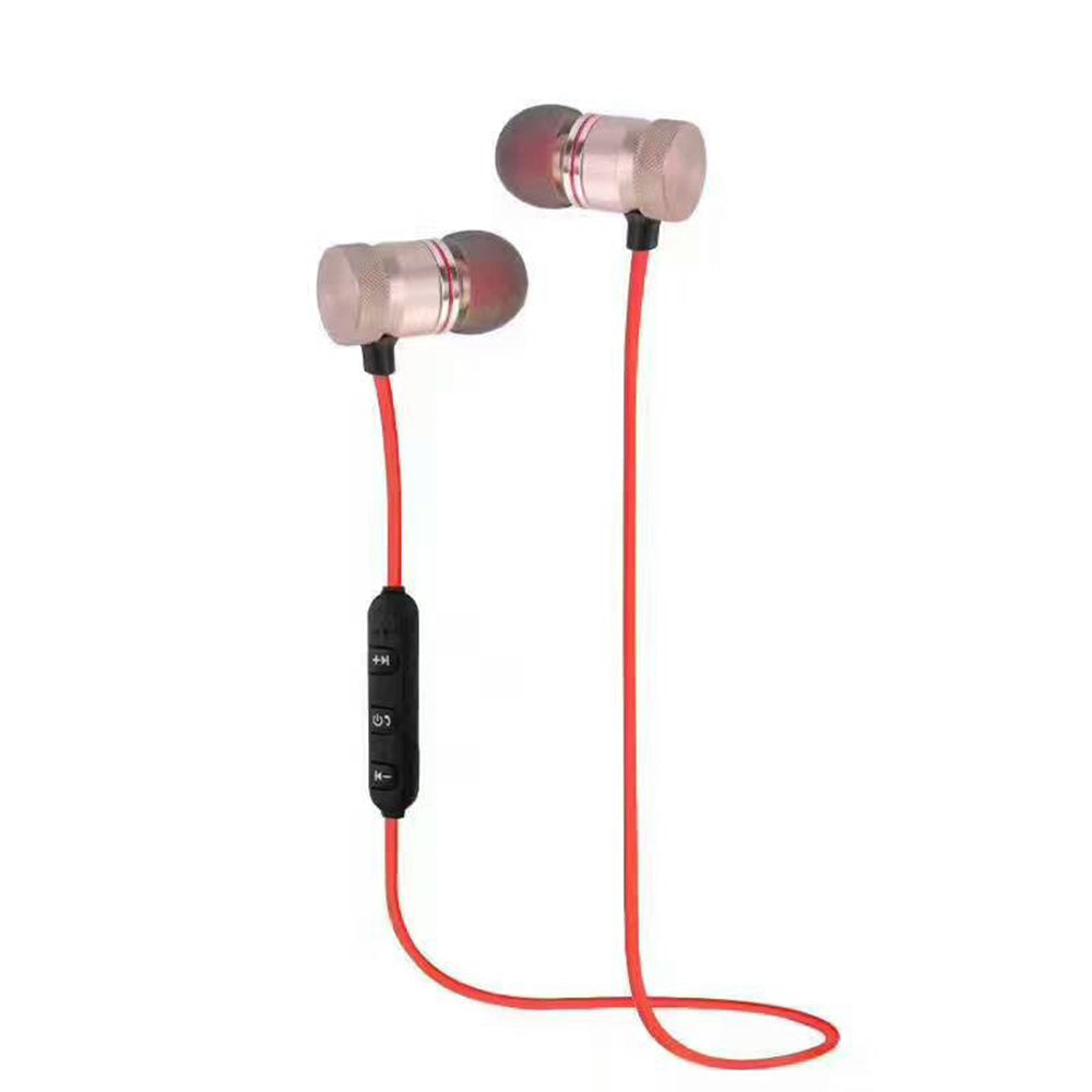 Magnetic Headphones In-Ear Bluetooth Stereo Earphones Headset Wireless Earbuds Random Color Electronics dealsniper-net