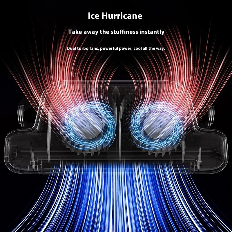 Car Turbine Fan Rear Seat USB Small Fan Vehicle DealSniper.net