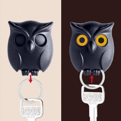 Night Owl Magnetic Wall Key Holder Wall Magnets Keep Keychains Hooks Home dealsniper-net