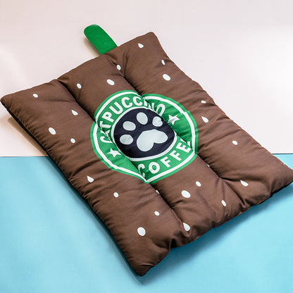 Dog Cooling Mat Pet Beds Cat Rug Ice Silk Pet Self Cooling Pad Pets Gym From House Coffee pet pad