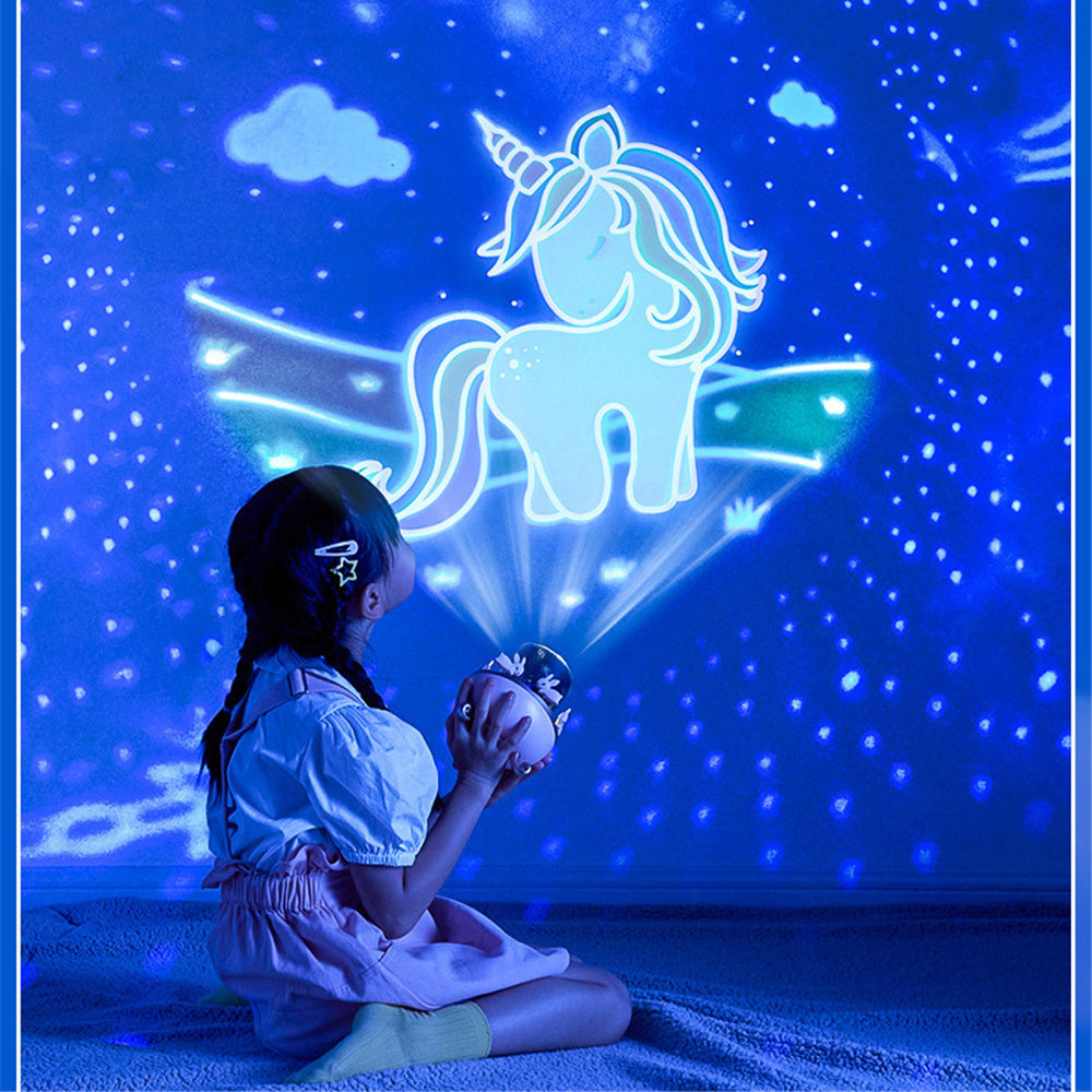 Night Light Projector Kids Nursery Children Room Space