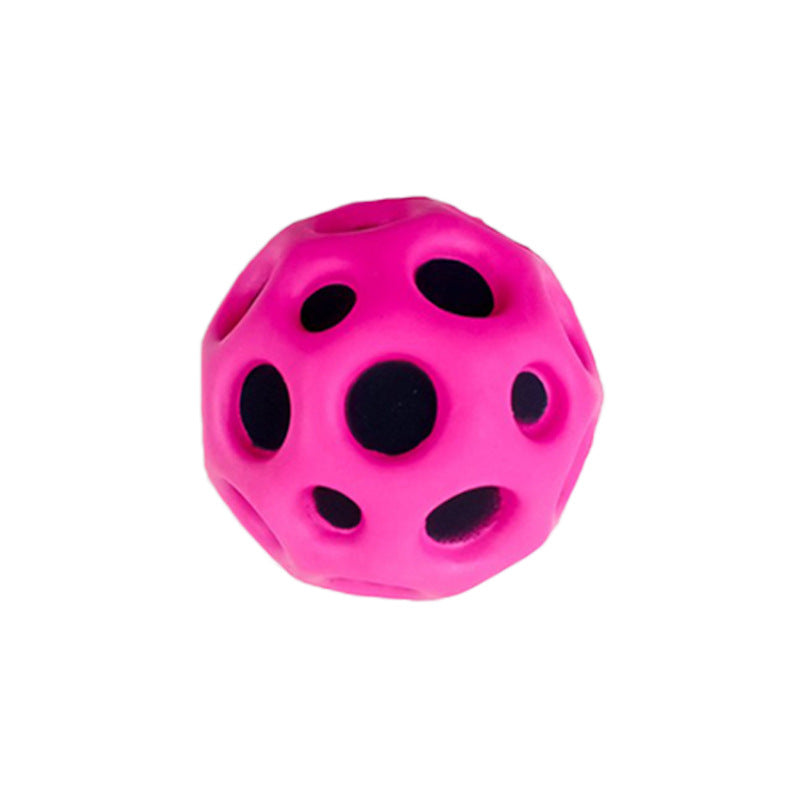 Cross-border Product Holed Balls Foam Solid Elastic Ball Kids Gym From House Purple About 55g