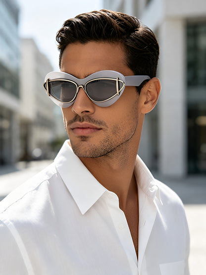 New European And American Fashion Cat-Eye Sunglasses Women Gym From House