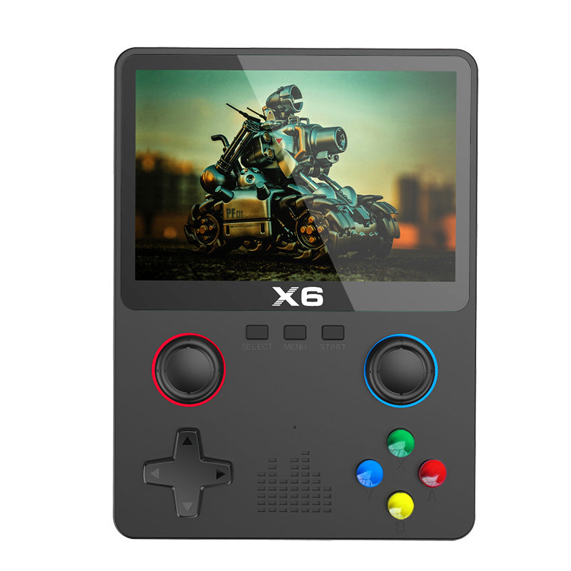 New X6 Game Console HD Double Shake Kids Gym From House Black