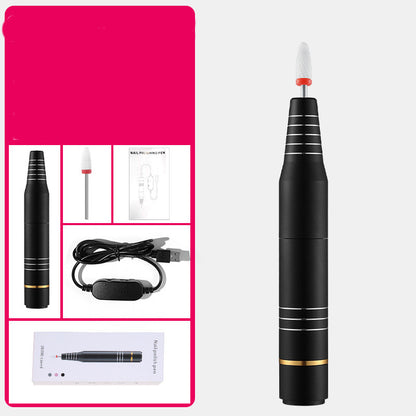 New Mini Electric Nail Sander Beauty Gym From House Black USB