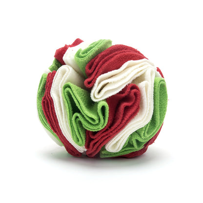 Dog Sniffing Training Blanket Snuffle Ball Mat Pets Gym From House White red green 15cm