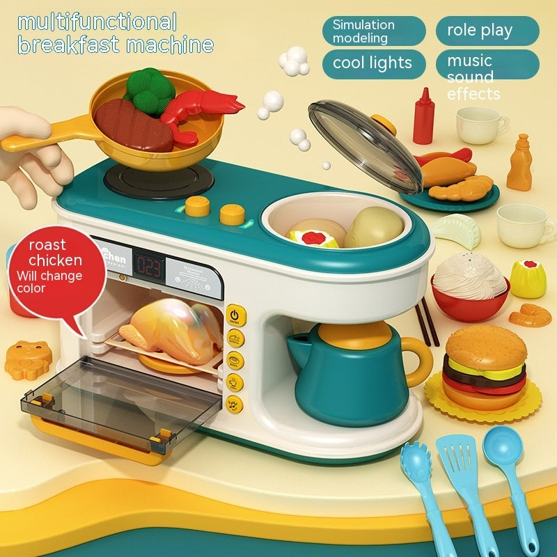 Children's Play House Kitchen Toys Simulation Kitchenware Kids DealSniper.net