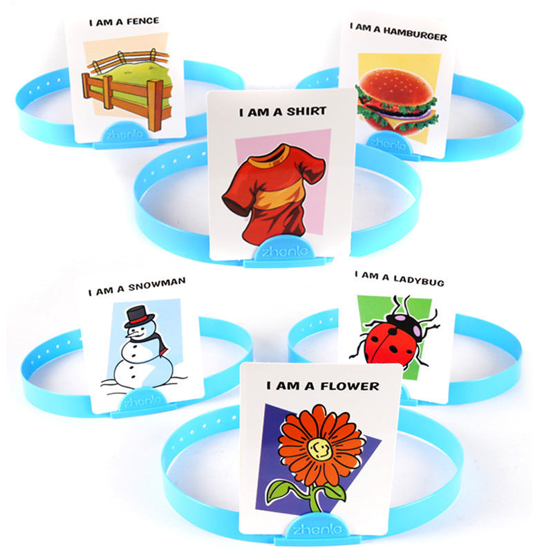 Quick Question Of What Am I Cards Board Game Funny Gadgets Kids DealSniper.net