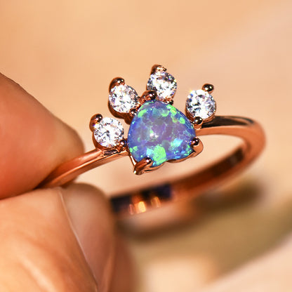 Cute Cat-claw-shaped Rings Fashion Personality Jewelry dealsniper-net