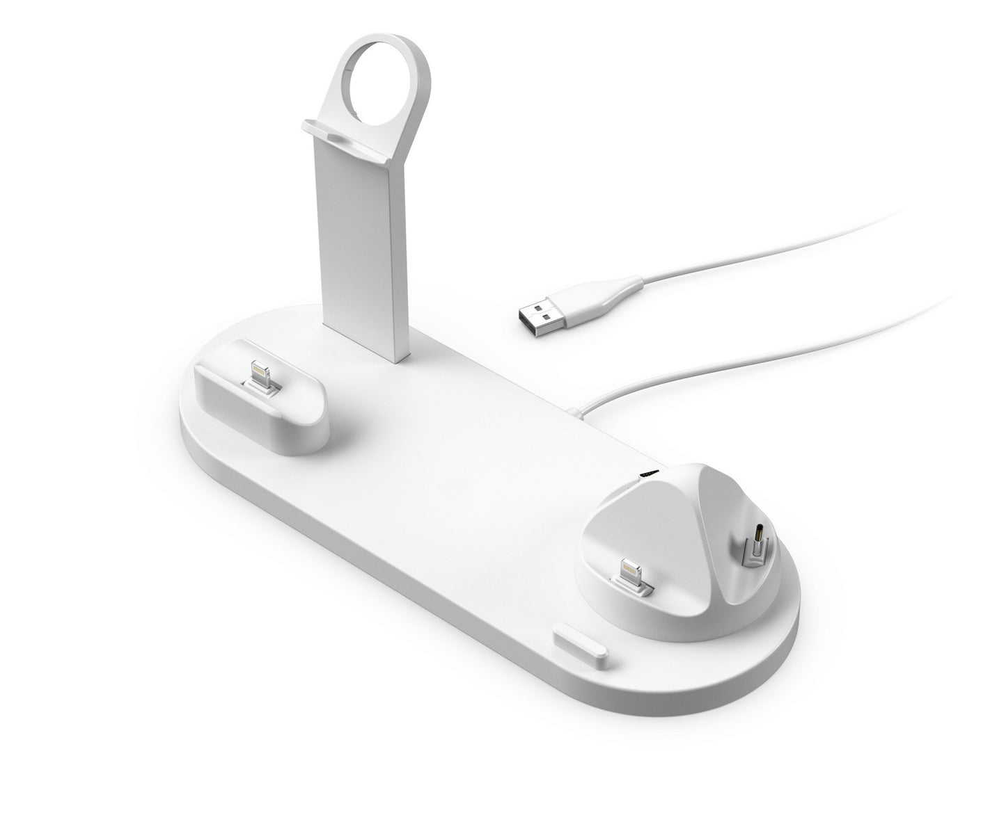Mobile Phone Wireless Charger Headset Recharge Stand Watch Stand Electronics DealSniper.net White No Wireless Charge
