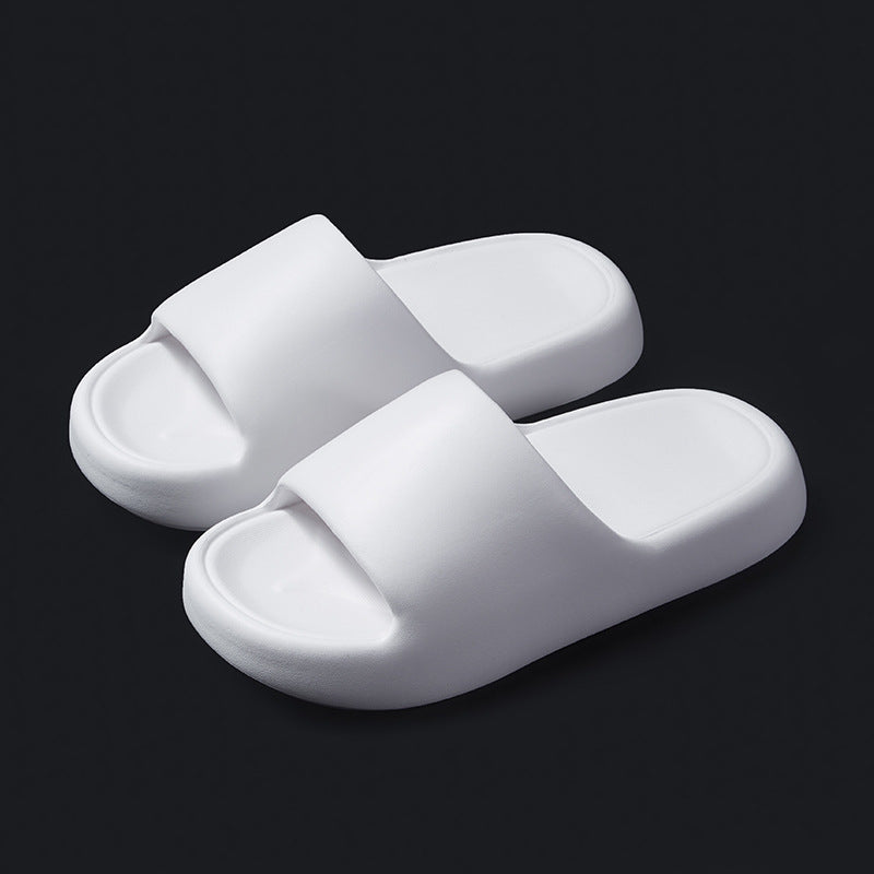 Bread Shoes Home Slippers Non-slip Indoor Bathroom Slippers Women DealSniper.net Beige 36to37