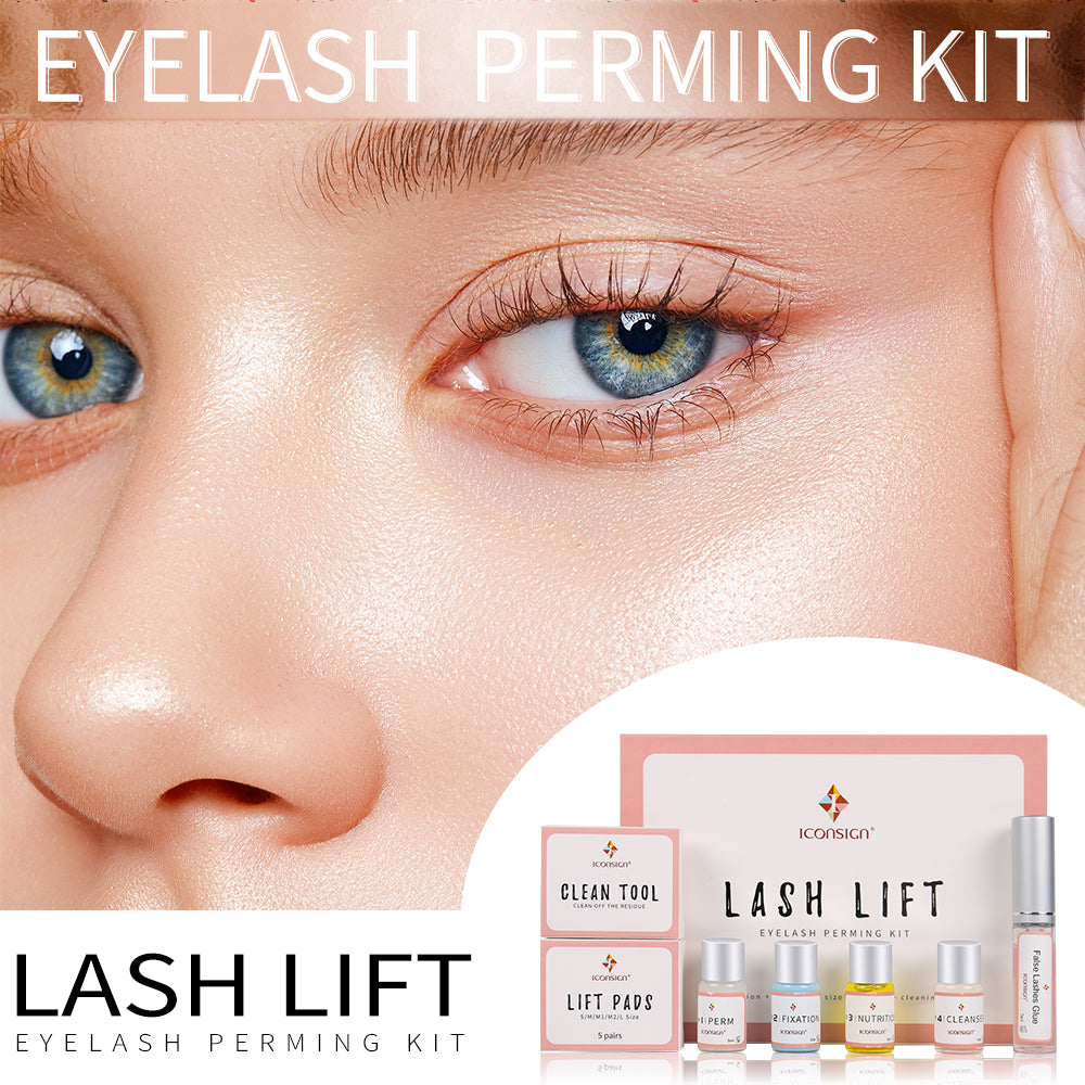 Dropshipping ICONSIGN Lash Lift Kit Lash Lifiting Eyelash Perming Kit Lash Curling Enhancer Eyes Makeup Tools Beauty DealSniper.net