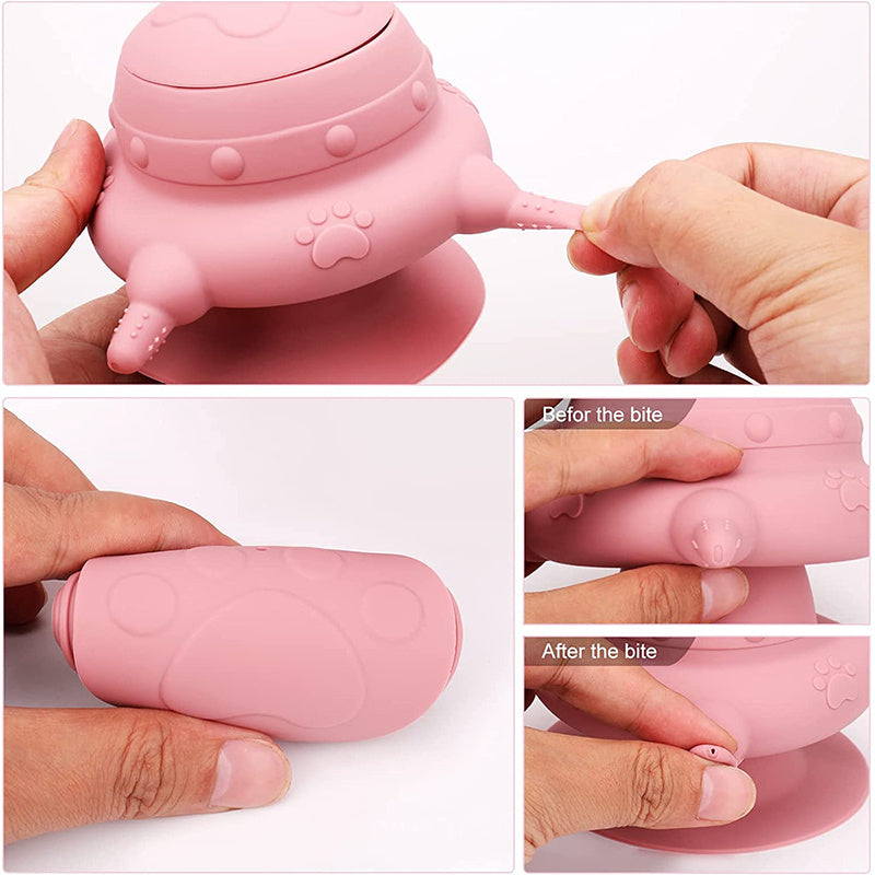 Puppy Feeder With 4 Teats Puppy Bottles For Nursing Silicone Pets Gym From House