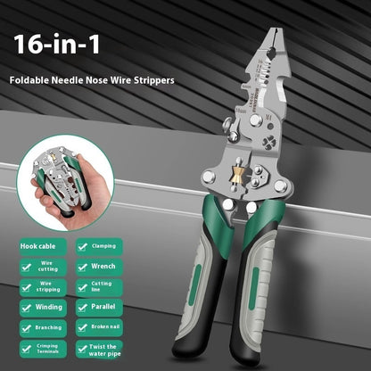 Foldable Wire Stripper Multifunctional Pulley Design Tools DealSniper.net Pointed Wire Stripper 95