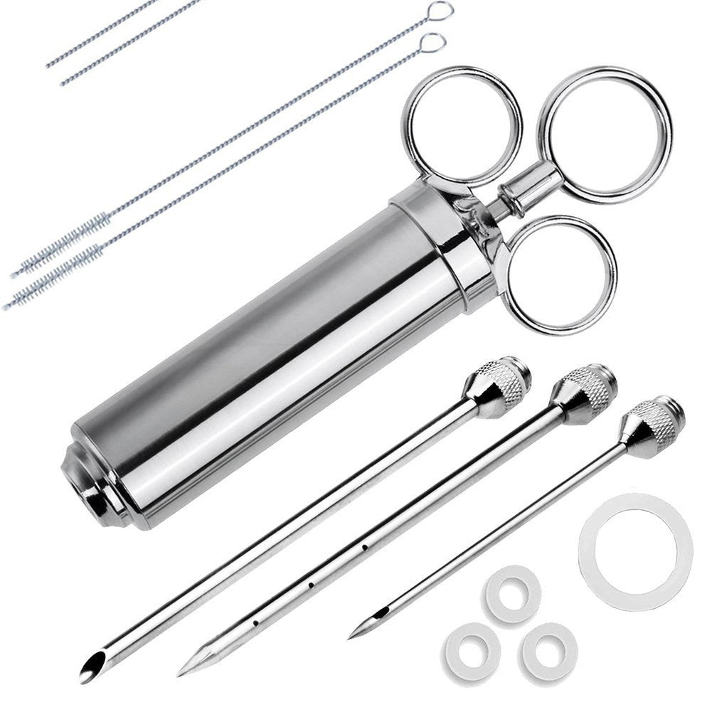 BBQ Syringe Seasoning Needle Turkey Needle Kitchen DealSniper.net 1set