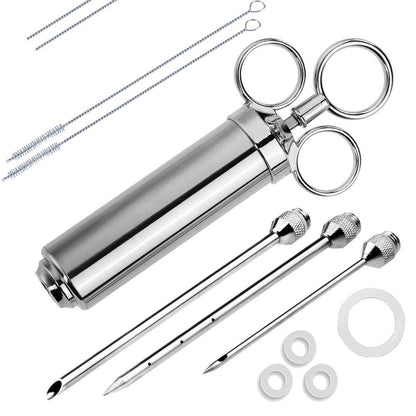 BBQ Syringe Seasoning Needle Turkey Needle Kitchen DealSniper.net 1set