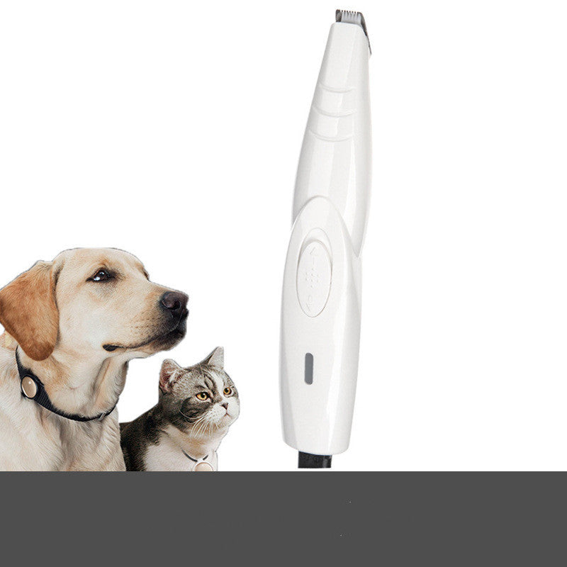 Pet Shaving Pet Hair Clippers Shaver Dog Hair Pusher Pets dealsniper-net White