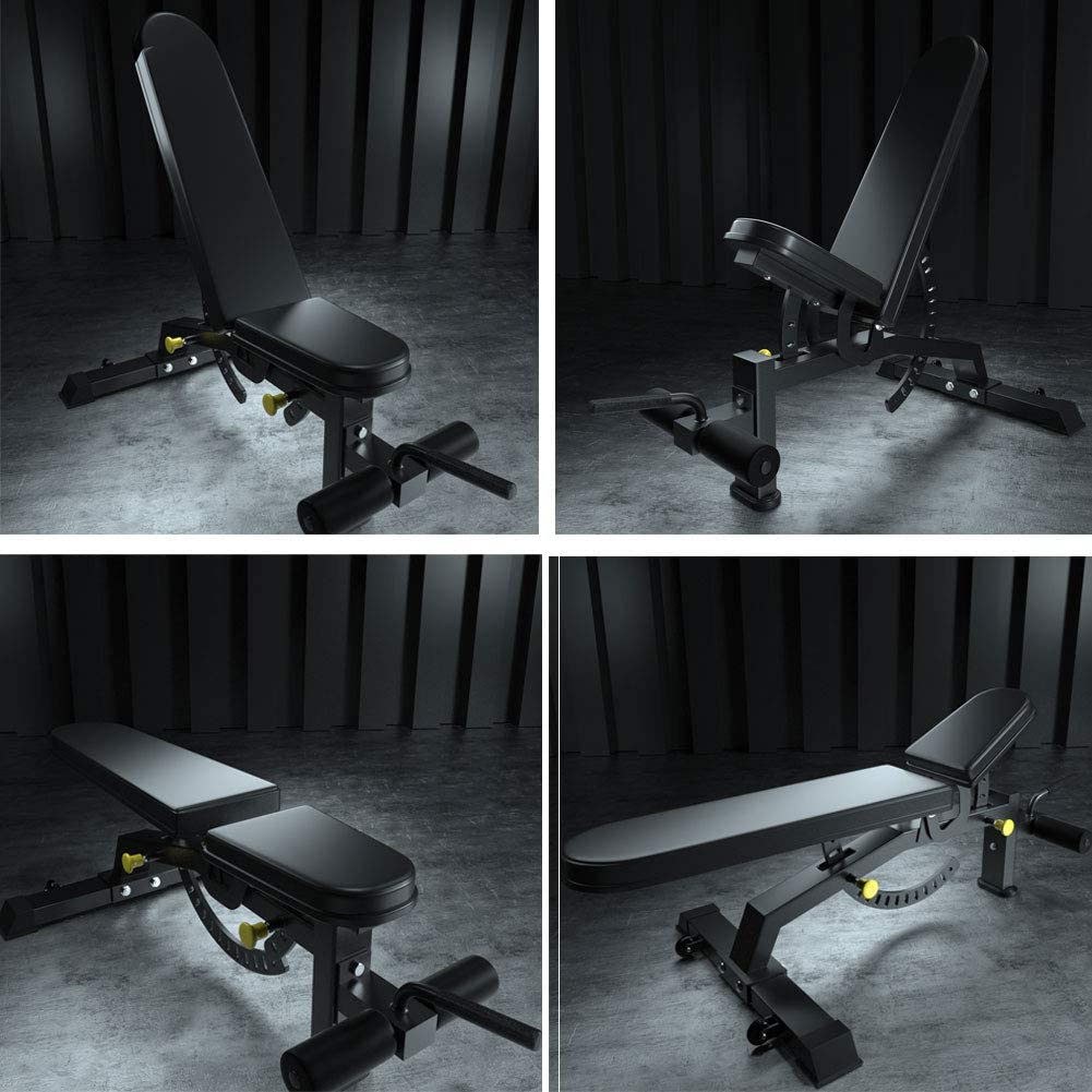 Adjustable Strength Training Bench Press Home Full Body Workout Sports Gym From House