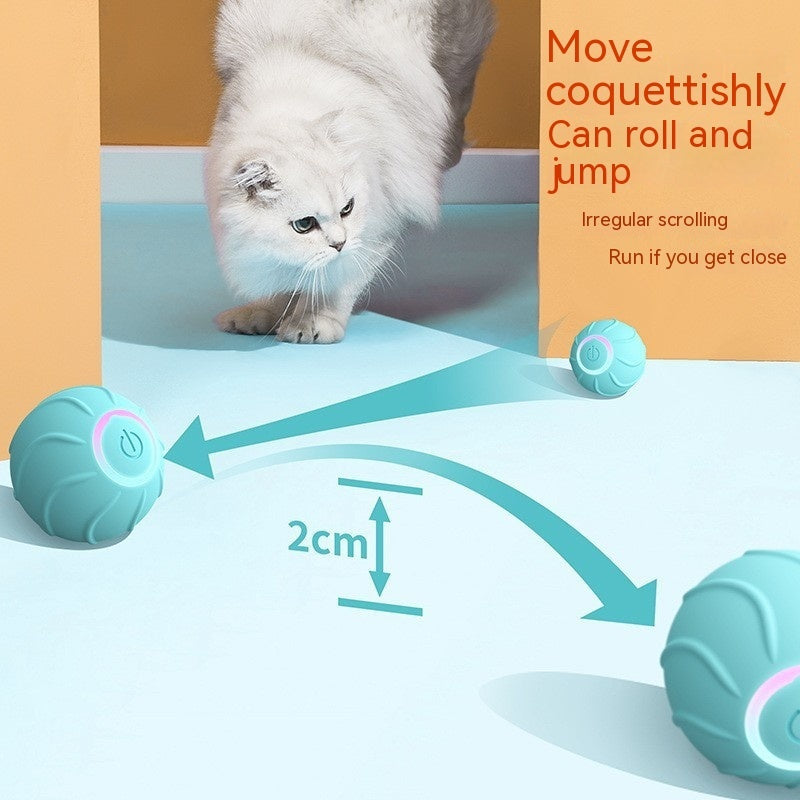 Smart Cat Toys Rolling Ball Pet Cat Owner Interactive Pets Toys Pets dealsniper-net