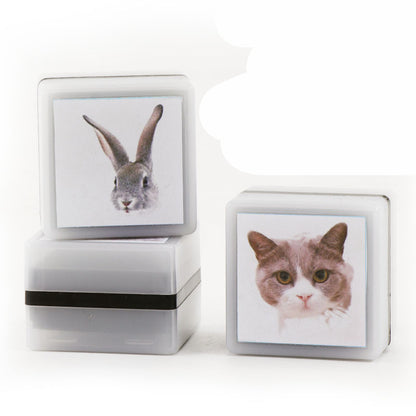 Custom-Made Pet Portrait Stamp DIY For Dog Figure Seal Pets Gym From House