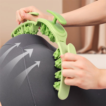 Multifunctional Manual Round Massager Roller Fitness Waist