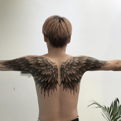 Wings Tattoo Sticker Waterproof And Hard-wearing Men DealSniper.net