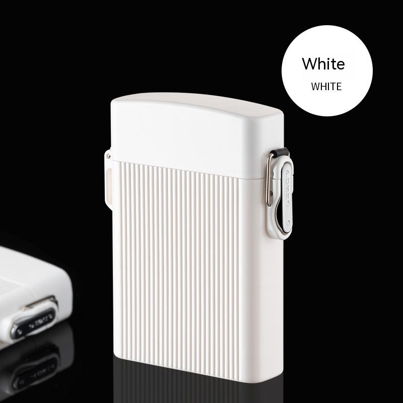 Outdoor Supplies Sealed Waterproof Anti-pressure Cigarette Box Outdoor dealsniper-net White