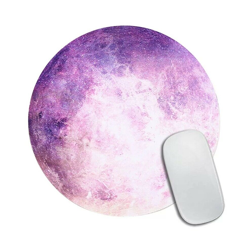 Space Round Mouse Pad PC Gaming Non Slip Mice Mat For Laptop Notebook Computer Gaming Mouse Pad Gadgets dealsniper-net Venus