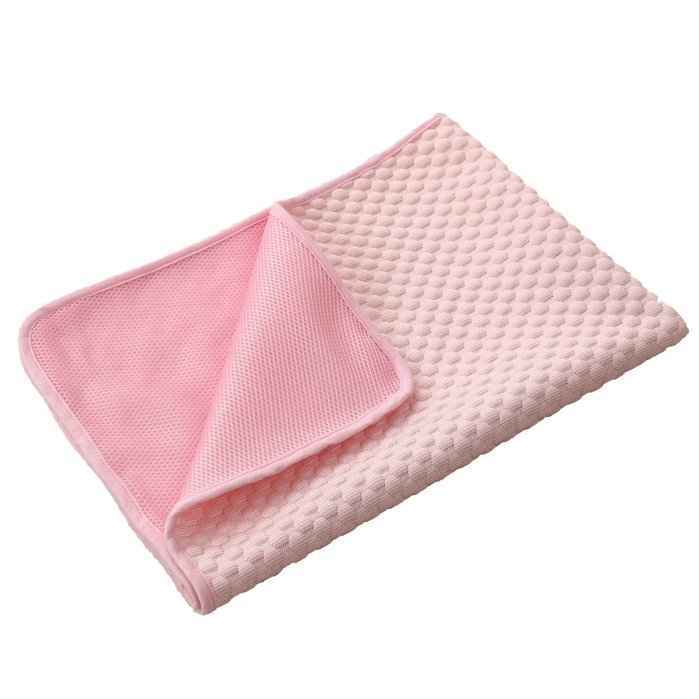 Pet Ice Mat Summer Cool Pets dealsniper-net M29 Pink L