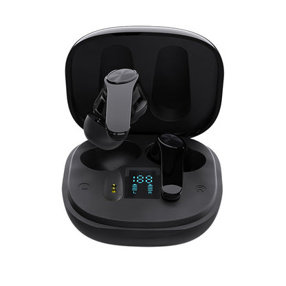Subwoofer Headphones Digital Display Mini 5.0 Cross-border Headphones Gadgets dealsniper-net Black USB