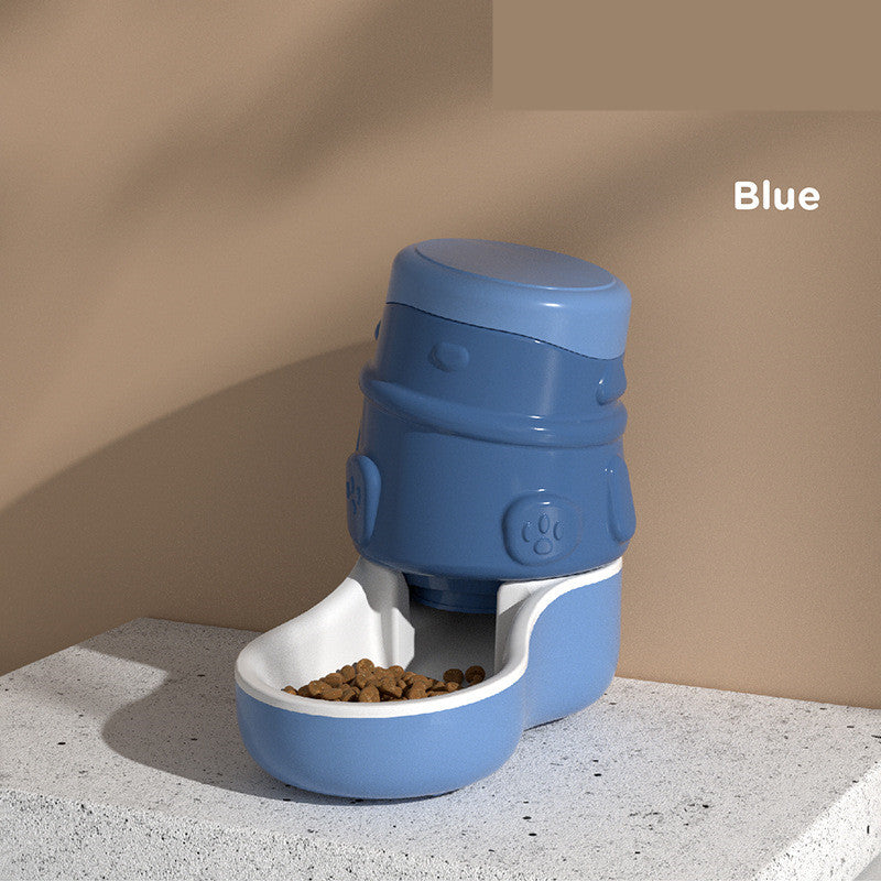 Pet Cat Dog Feeder Automatic Water Dispenser Pets dealsniper-net Blue