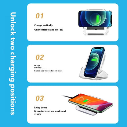 Wireless Charger Fast Charging Vertical Desktop Bracket Gadgets Gym From House