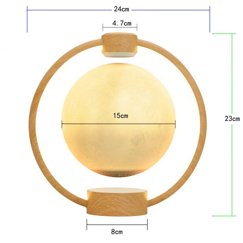Maglev Moon Light Bluetooth Speaker 3D Stereo Diy Colorful Glare Home DealSniper.net