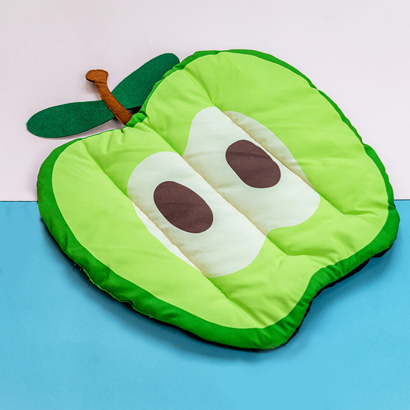 Dog Cooling Mat Pet Beds Cat Rug Ice Silk Pet Self Cooling Pad Pets Gym From House Apple pet pad
