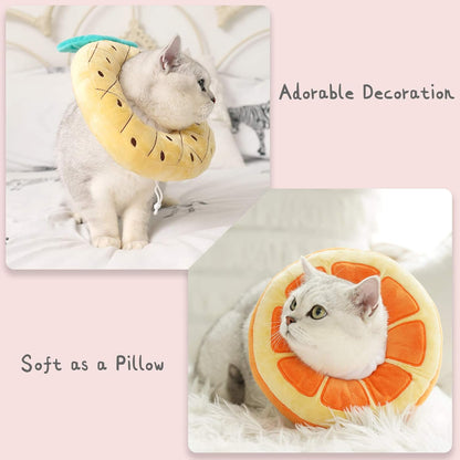 Cute Cat Collar Cone For Recovery After Surgery Pets dealsniper-net