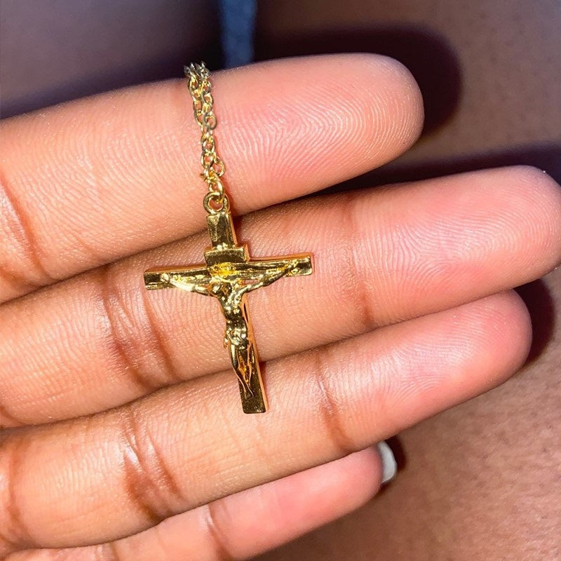 Jewelry Men For Cross Gifts Necklace Party Man Jewelry Gym From House