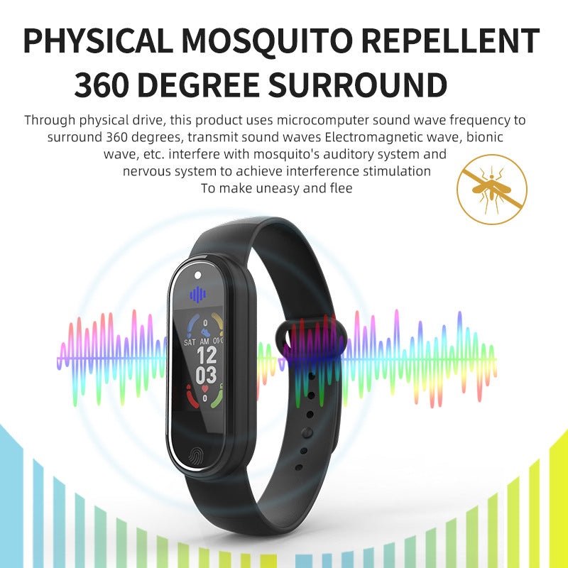 Mosquito Repellent Bracelet Ultrasonic Insect Wristband Watch Gadgets dealsniper-net