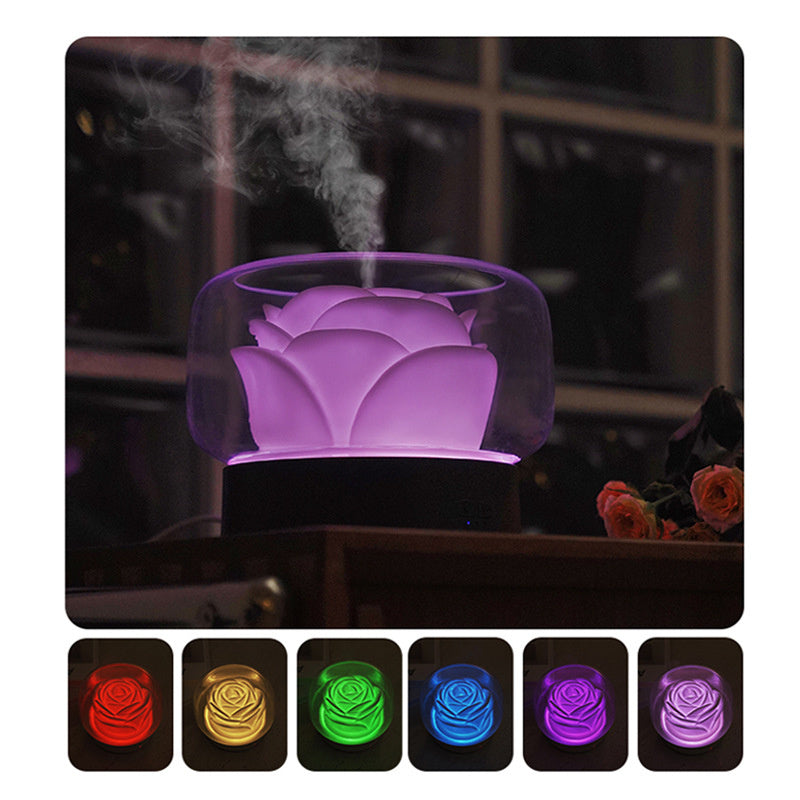 Large Capacity Simple Home Night Light Essential Oil Humidifier House dealsniper-net