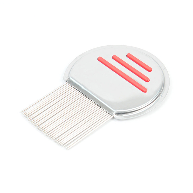 Stainless Steel To Floating Hair Comb Fine Tooth Beauty dealsniper-net Red