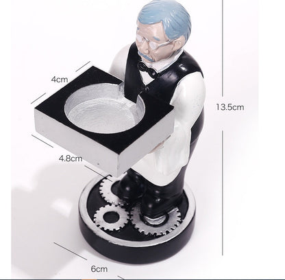 Creative Spaceman Astronaut Wireless Watch Charger Bracket Electronics DealSniper.net Black