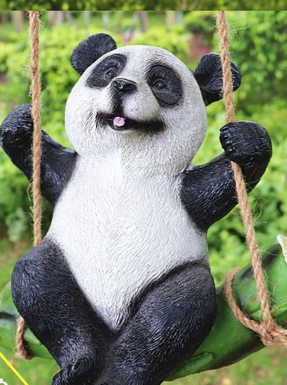 Really Climbing Rope Koala Hanging Panda Swinging In Autumn Garden DealSniper.net Black
